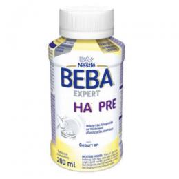 BEBA (ベーバ) 低アレルギー 液体ミルク プレ PRE HA 200ml