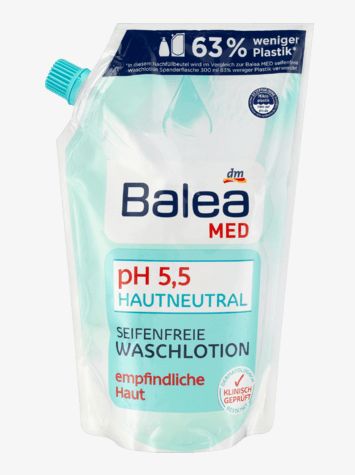 Balea MED pH5.5 中性 ソープフリー ウォッシングローション 詰替え用 500ml