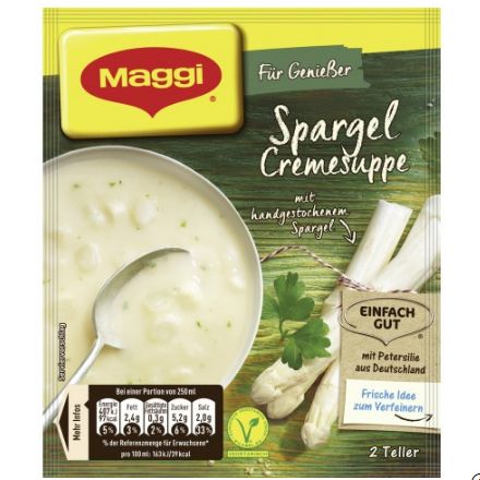 Maggi マギー フォーグルメ アスパラガスクリームスープ 750ml分