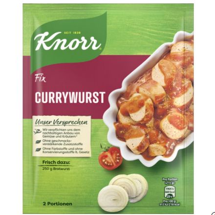 Knorr クノール フィックス カリーヴルスト 36g