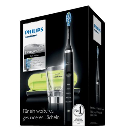 Philips フィリップス 電気歯ブラシ ダイヤモンドクリーン 黒 1個