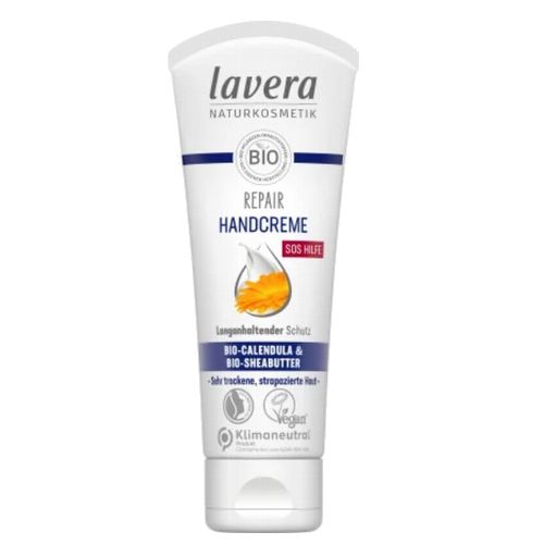 Lavera ラヴェーラ SOS オーガニック ハンドクリーム カレンデュラ & シアバター75ml