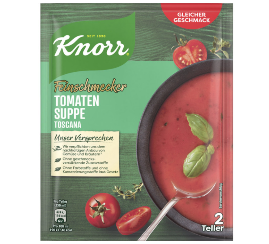Knorr クノール グルメ トマトクリームスープ トスカーナ 59g
