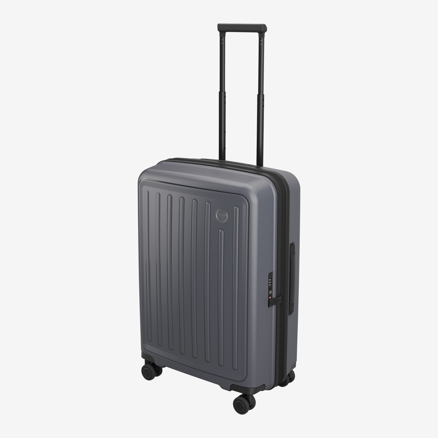 Lufthansa ルフトハンザ ピュアコレクション トロリー Mサイズ（拡張可能）アンスラサイト