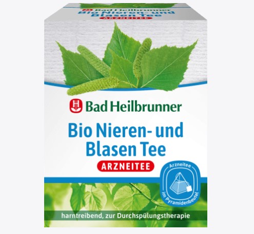 Bad Heilbrunner 薬用ハーブティー 腎臓・膀胱用(腎臓・膀胱の炎症 利尿) 24g