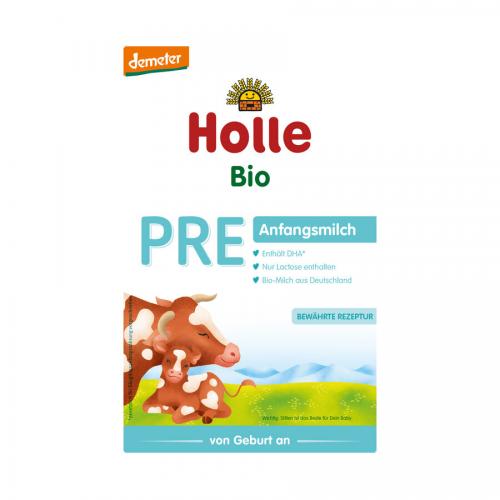 ホレ Holle オーガニック粉ミルク PRE (0ヶ月〜:新生児用) 400g