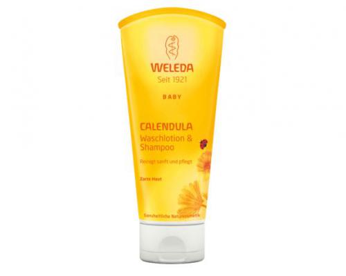 Weleda (ヴェレダ)  カレンドラ  ベビー ウォッシュ&シャンプー  、200 ml