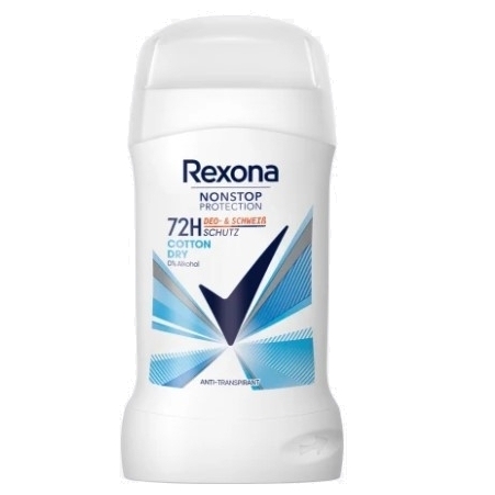 Rexona レクソーナ コットンドライ 制汗剤 デオドラント スティック 72時間 50ml