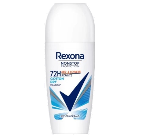 Rexona レクソーナ デオドラント コットンドライ ロールオン 72時間 50ml