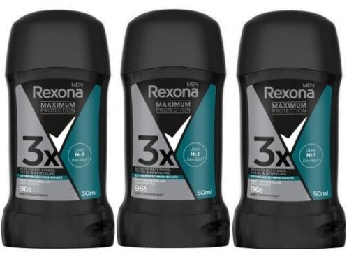 Rexona men レクソーナ デオドラントMaximum スティック 96時間 50ml x3本