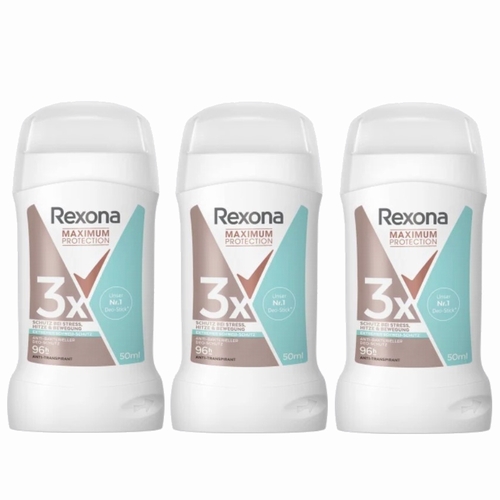 Rexona レクソーナ デオドラント 抗菌防臭 アンチバクテリア スティック 96h 50mlx3