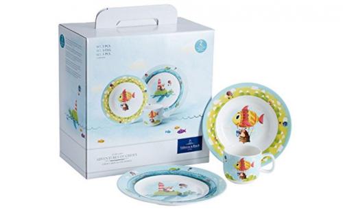 ビレロイ&ボッシュ(Villeroy&Boch)チューイー・ザ・ワールド・3点セット(子供用食器)