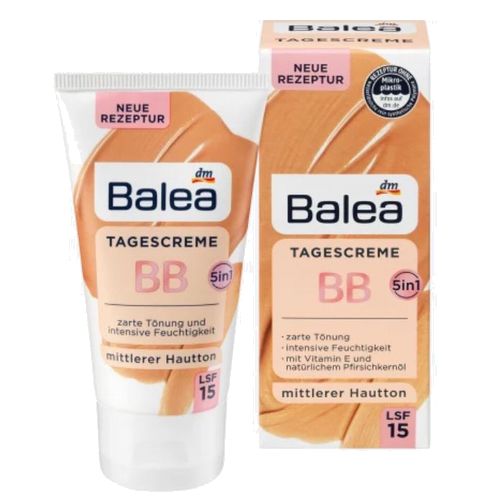 バレア Balea BB クリーム ミディアム スキン トーン SPF15 50ml