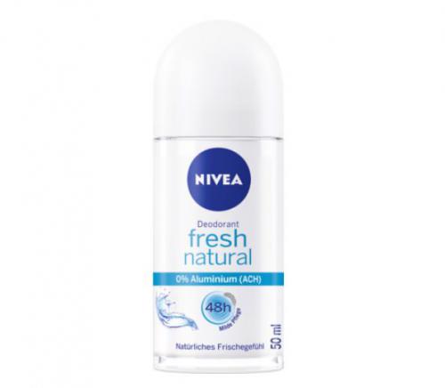 NIVEA ニベア デオドラント ロールオン Fresh Natural 制汗剤 女性用 50ml