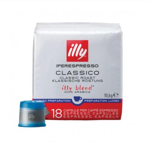 Illy ルンゴ クラシコ (Illy用カプセル) 18個