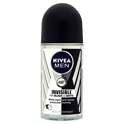 NIVEA Men ニベア メン ロールオン ブラック & ホワイト インビジブル 48H 50ml