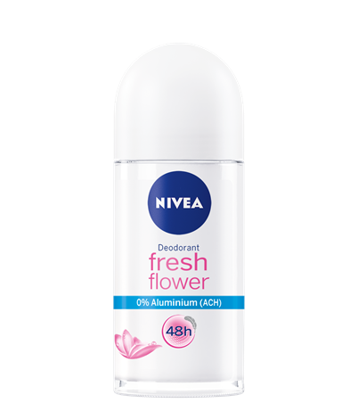 NIVEA ニベア デオドラントフレッシュ フラワー ロール-オン 48H 50ml