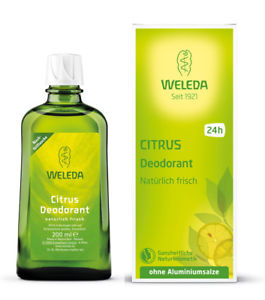 WELEDA ヴェレダ CITRUS シトラス 液体タイプ 24H 100ml