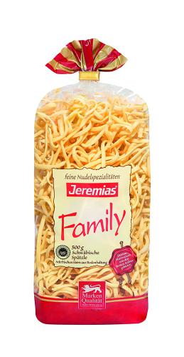 Jeremias Family fresh egg noodles 500g x 4パック