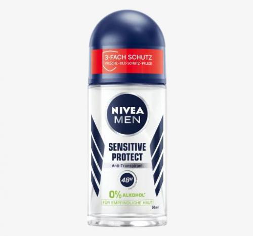 NIVEA MEN ニベアメン センシティブプロテクト デオロールオン 48H 50ml 4個セット