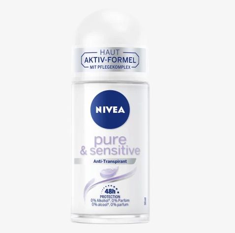 NIVEA ニベア ピュア&センシティブ デオロールオン 50ml