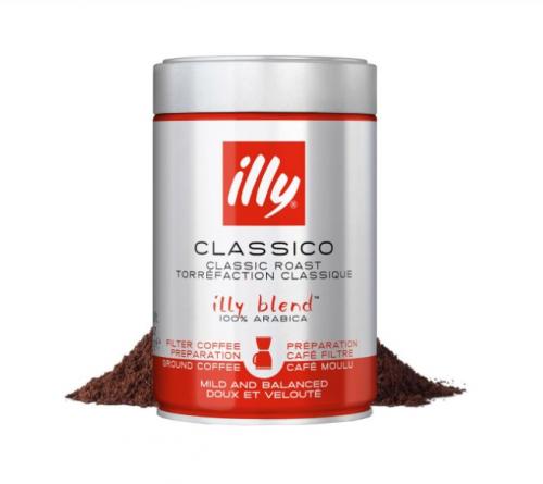 Illy Classico フィルター/ルンゴ (コーヒー粉) 250g