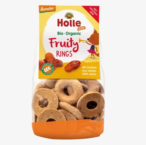 Holle baby food ホレ フルーティーリング デーツ入り 3歳から 125g