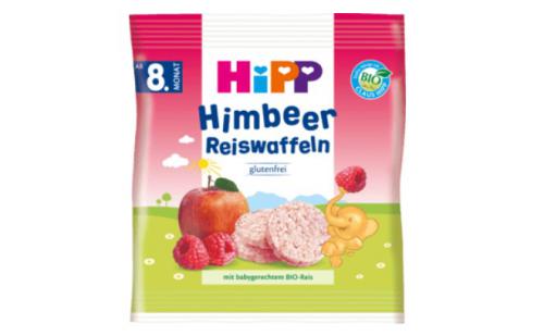 Hipp ライスワッフル ラズベリー味 8ヶ月から 30g