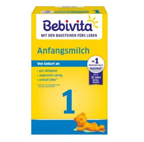 BEBIVITA ベビビータ 粉ミルク ステップ1 (0ヶ月〜) 500g