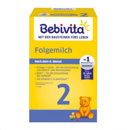 BEBIVITA ベビビータ 粉ミルク ステップ2 (6ヶ月〜) 500g