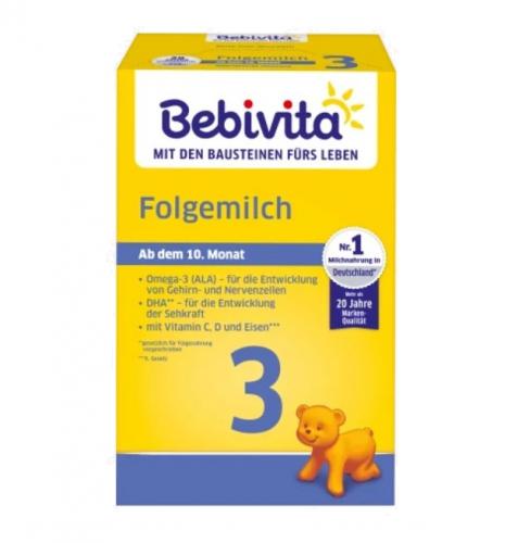 BEBIVITA ベビビータ 粉ミルク ステップ3 (10ヶ月〜)   500g × 3個セット