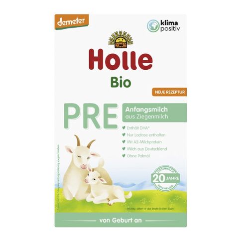 ホレ Holle オーガニック ヤギ粉ミルク PRE (0ヶ月〜新生児用) 400g