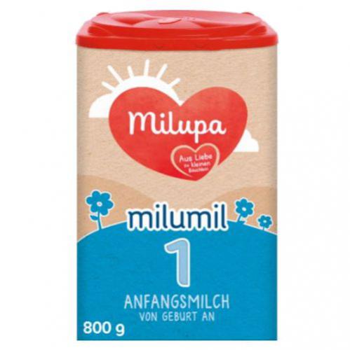 ミルーパ MILUPA 粉ミルク ステップ1 (0ヶ月〜6ヵ月)  800g × 4個セット