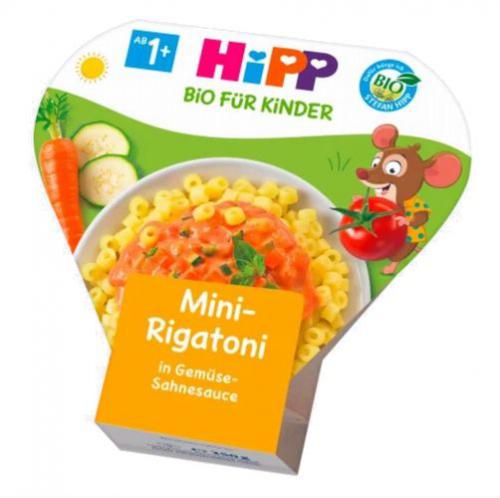 Hipp 離乳食 Bioパスタ 野菜クリームソースのミニリガトーニ 1歳から 250g