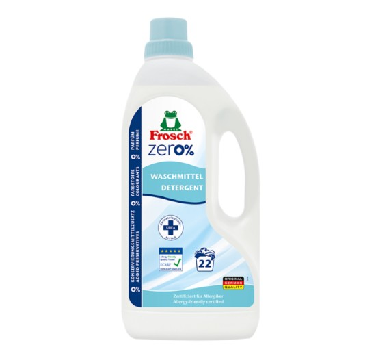 Frosch ゼロ センシティブ 洗濯用洗剤 1.5L（尿素配合）x  4本セット
