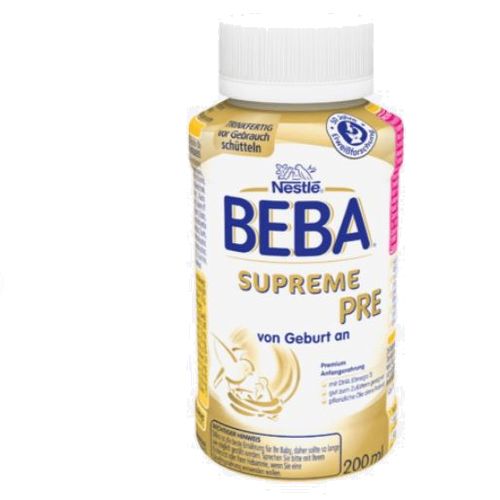 BEBA (ベーバ) SUPREME 最高級 液体ミルク プレ PRE(0ヶ月～)200mlx 2個