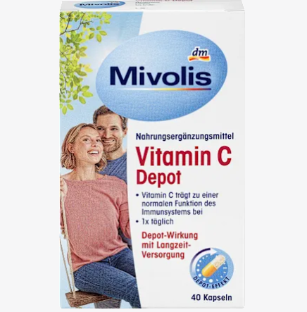 Mivolis ビタミンC 持続放出カプセル 40カプセル