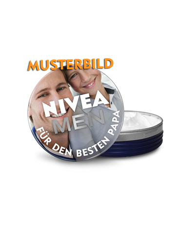 NIVEA MEN ニベアメン 画像が入れられる オリジナル缶 クリーム 75mg × 2個セット