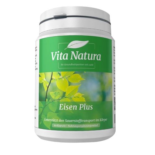 Vita Natura ヴィタ ナチュラ Eisen Plus 鉄分 60カプセル