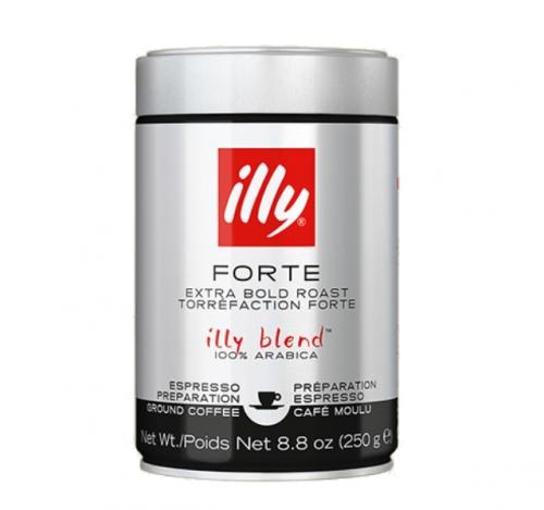 illy(イリー)  9973 エスプレッソ FORTE  濃いロースト  挽きコーヒー 粉 250