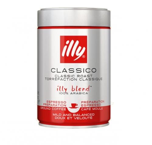 illy(イリー) 7982 CLASSICO ロースト エスプレッソ 挽きコーヒー粉 250g