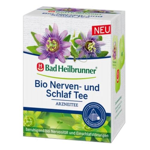 Bad Heilbrunner オーガニックハーブティー スリープ&ナーブ 睡眠、リラックス 24g