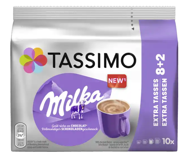 ミルカ ココアドリンク (Tassimo用カプセル) 10個