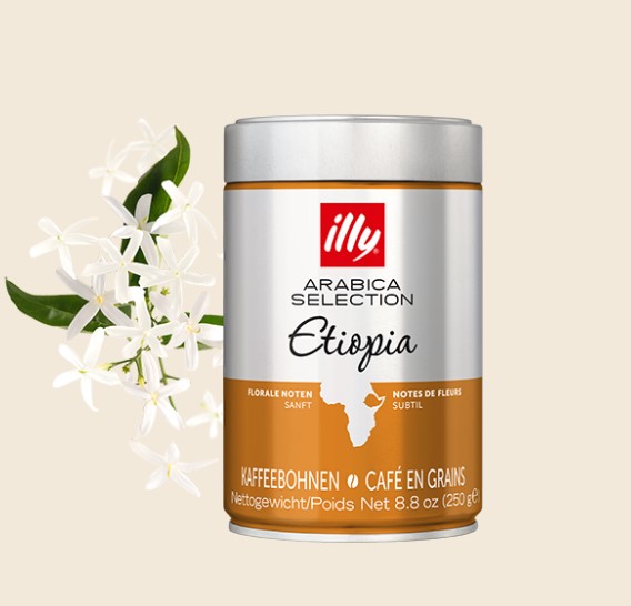 illy イリー アラビカ セレクション Arabica Selection エチオピア コーヒー豆 250g 1缶