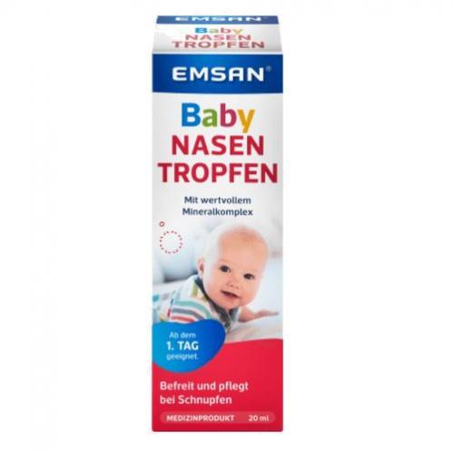 Emsan 点鼻薬 赤ちゃんと幼児用 20ml