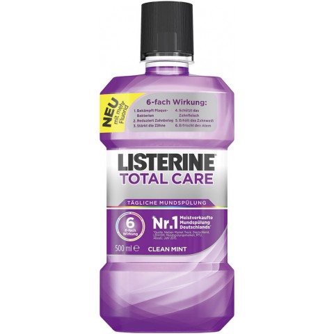 リステリン LISTERINE リステリン トータルケア No.6 フッ素 配合 500ml