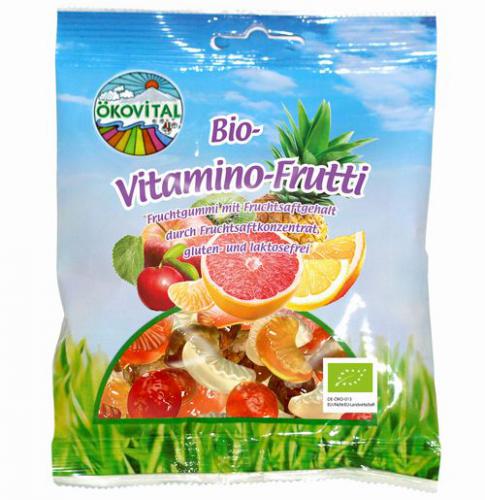 エコヴィタル ビオ Bio  VITAMINO FRUTTI フルーツ グミ 100g