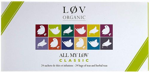 LØV Organic ラヴオーガニック ティー All My Løv Gift Set 12種x2