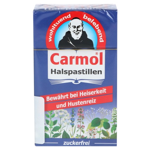 Carmol のど飴 Halspastillen  45g