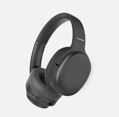 BLAUPUNKT 折りたたみ式ノイズキャンセリングヘッドホン 黒 1個